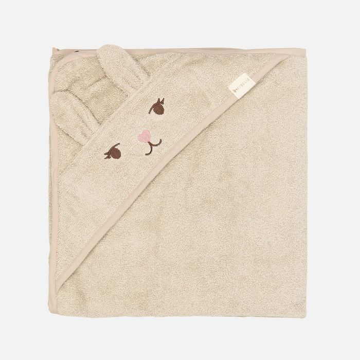 Cotton Bunny Towel - Oxford Tan
