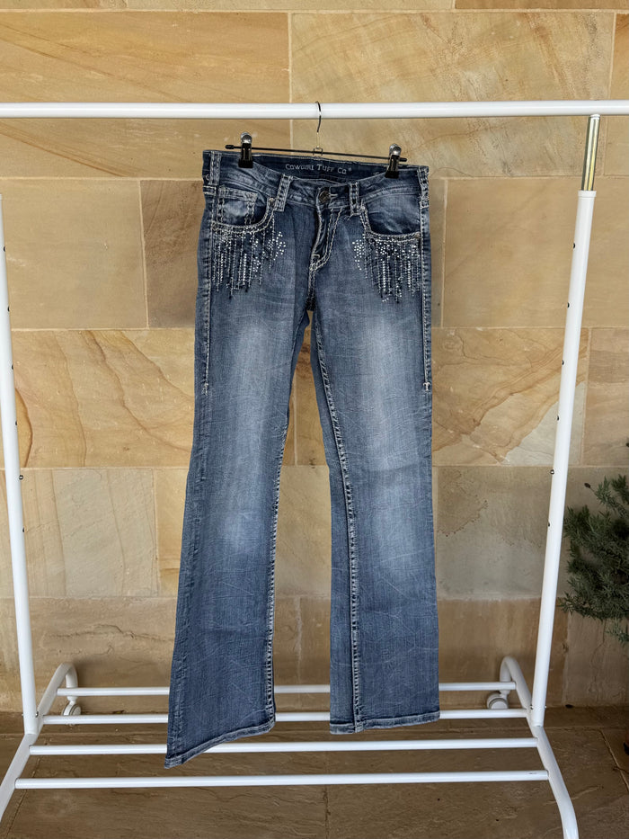 COWGIRL TUFF JEANS 27/33