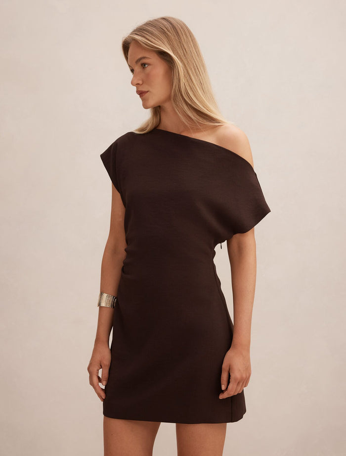 Danielle Asymmetrical Mini Dress Forever New