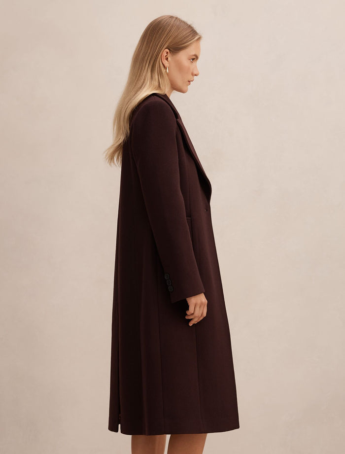 Danielle Single Breasted Coat Forever New