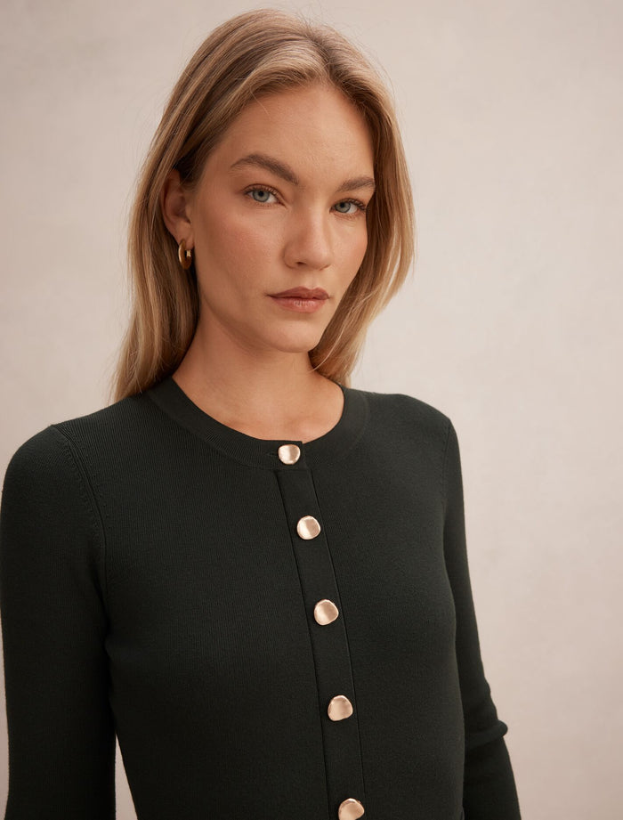 Daphne Long Sleeve Midi Dress Forever New