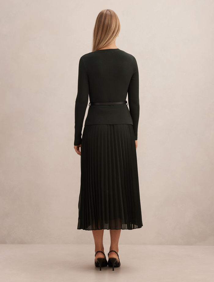 Daphne Long Sleeve Midi Dress Forever New