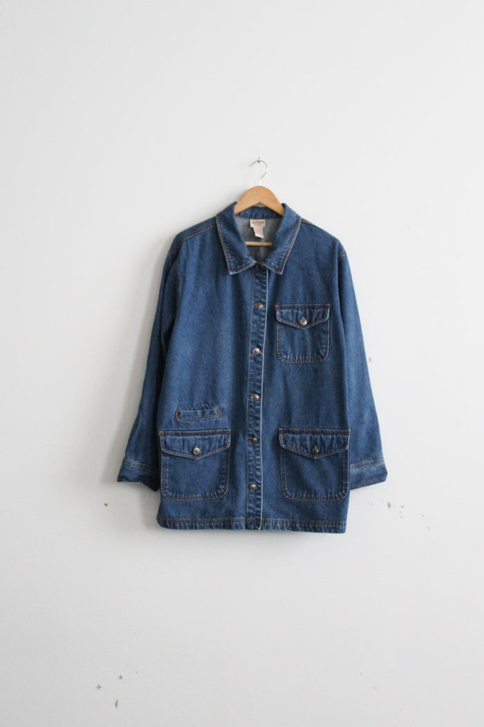 denim chore coat