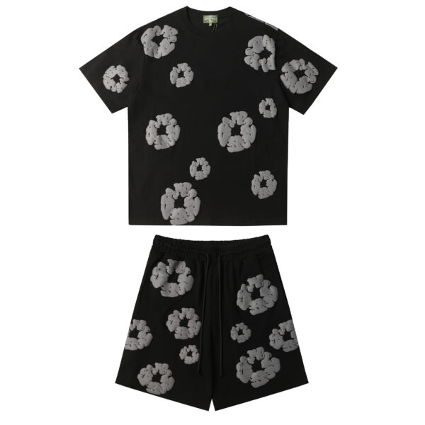 Denim Tears Cotton Wreath Set "Black/Black"