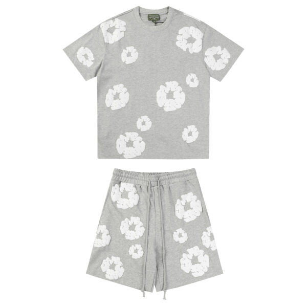 Denim Tears Cotton Wreath Set "Grey/White"