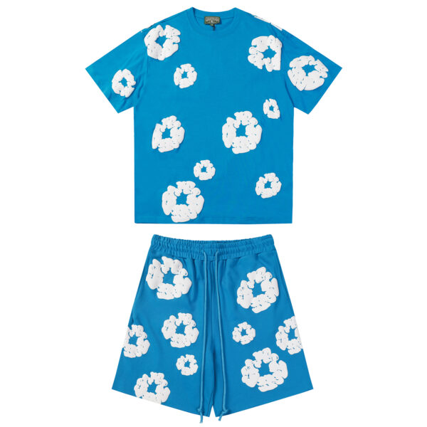 Denim Tears Cotton Wreath Set "Light Blue/White"