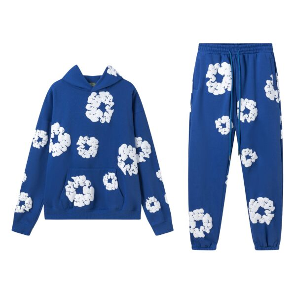 Denim Tears Cotton Wreath Set "Navy"