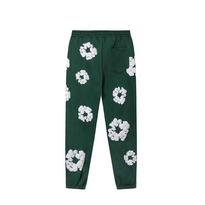Denim Tears Cotton Wreath Sweatpants "Green"