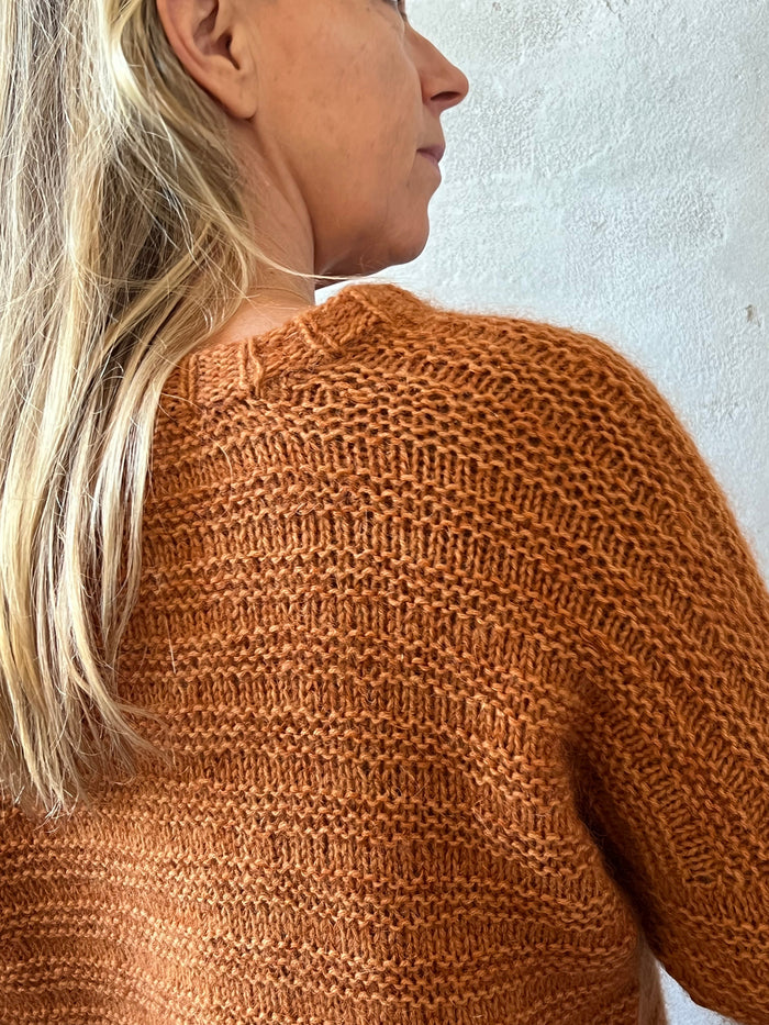 Dora sweater by Önling, No 2 + silk mohair knitting kit Knitting kits Önling - Katrine Hannibal