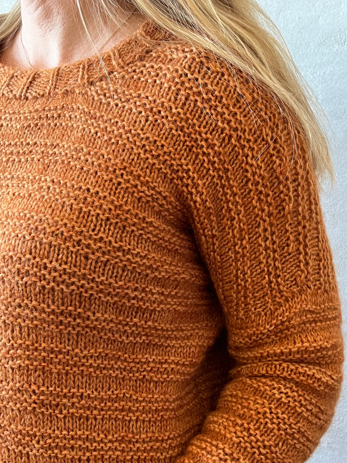 Dora sweater by Önling, No 2 + silk mohair knitting kit Knitting kits Önling - Katrine Hannibal