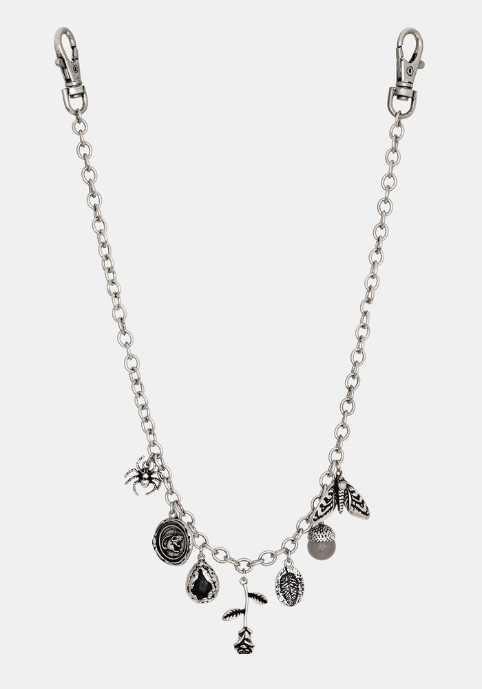Draven Rat & Spider Bag Chain
