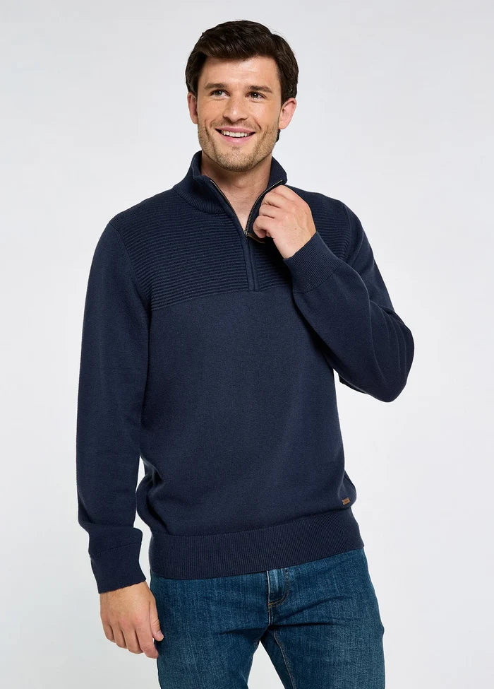 Dubarry Spillane Men's Zip Neck Knit