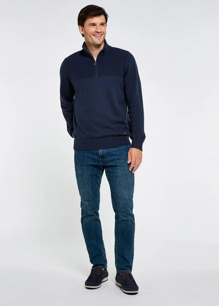Dubarry Spillane Men's Zip Neck Knit