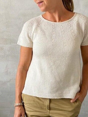 Edith Summer Top, No 14 knitting kit
