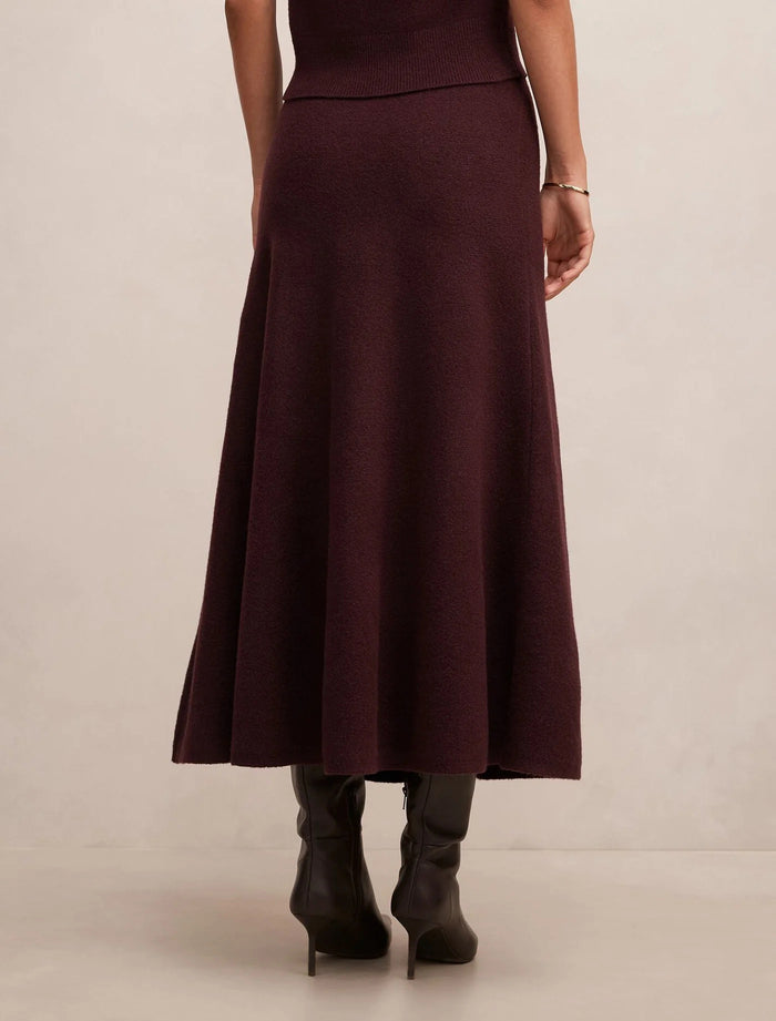 Elliotte Knitted Full Midi Skirt Forever New