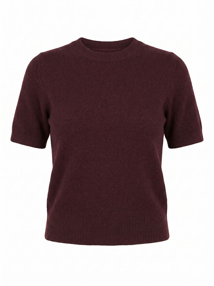 Elliotte Knitted T-Shirt Forever New