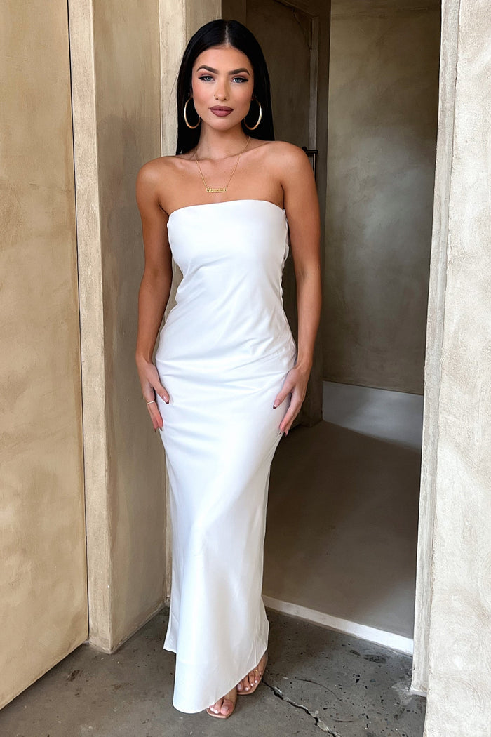 Ellis Maxi Dress - White