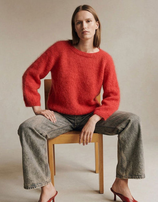 Emmeline Sweater, No 10 knitting kit Knitting kits Önling - Katrine Hannibal