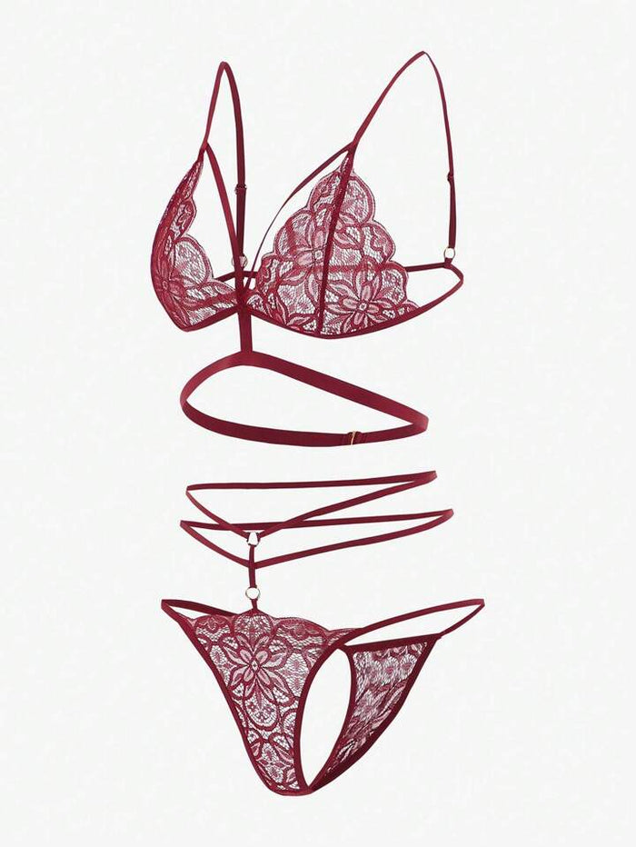 Ensemble nuisette dentelle 👙