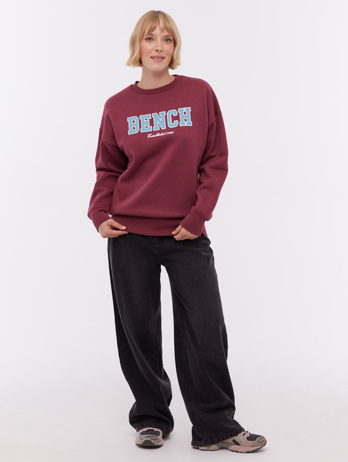 Ercie Red BU028 Crews Appliqué Shot 2