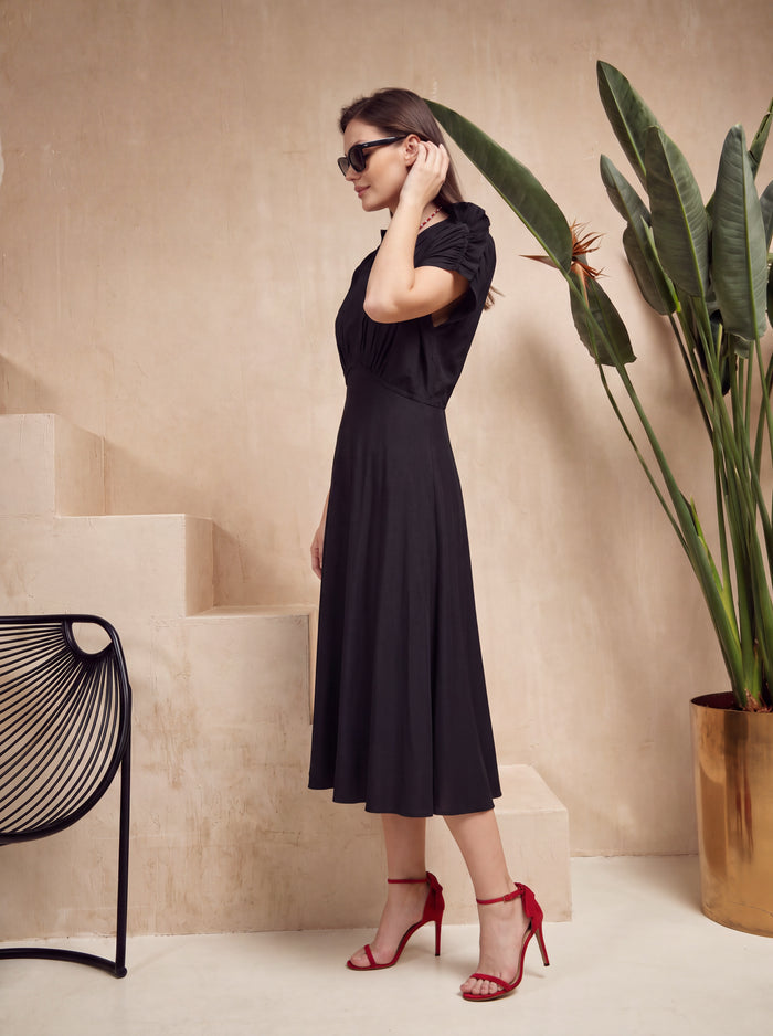 Espresso Martini Russian Silk Dress
