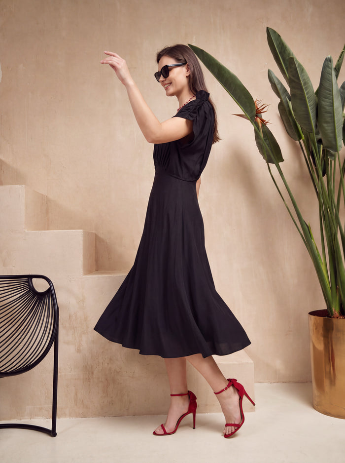 Espresso Martini Russian Silk Dress