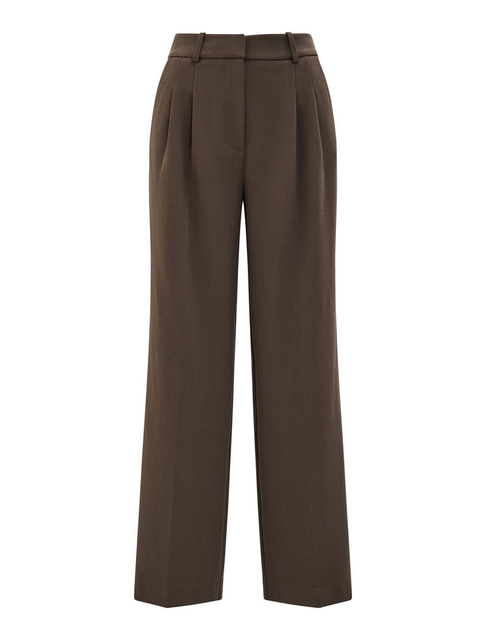 Eva Petite Pleat Wide Leg Pants Forever New