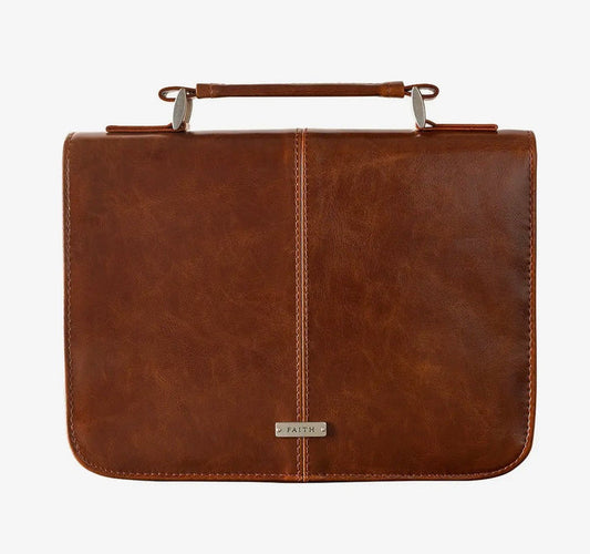 Faith Leather Bible Case