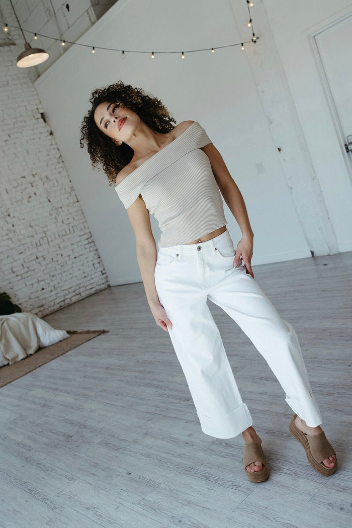 Finer Things Off Shoulder Top - FINAL SALE
