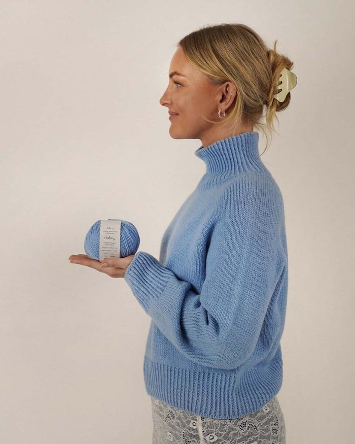 Frederikke Sweater, No 3 knitting kit