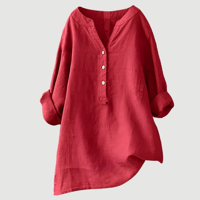 Freja™ – Chemise légère et confortable avec des boutons
