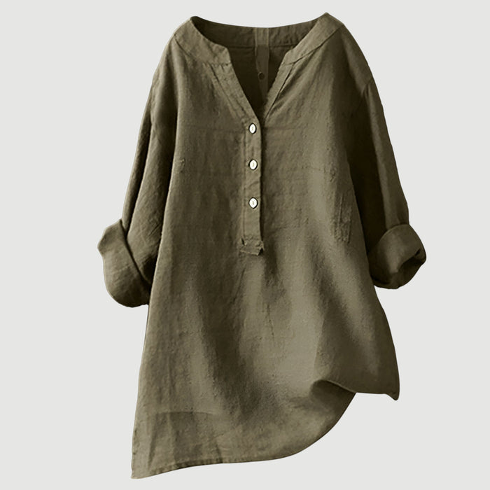 Freja™ – Chemise légère et confortable avec des boutons