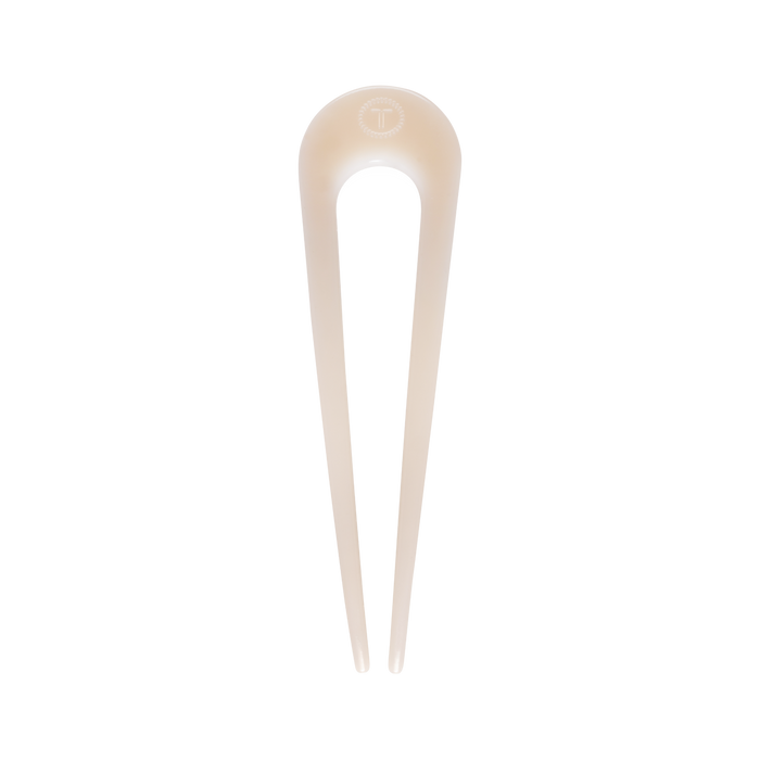 French Hair Pin Almond Beige