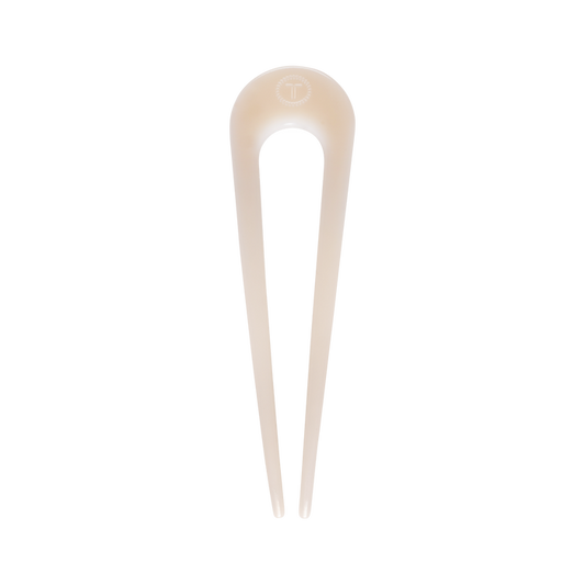 French Hair Pin Almond Beige