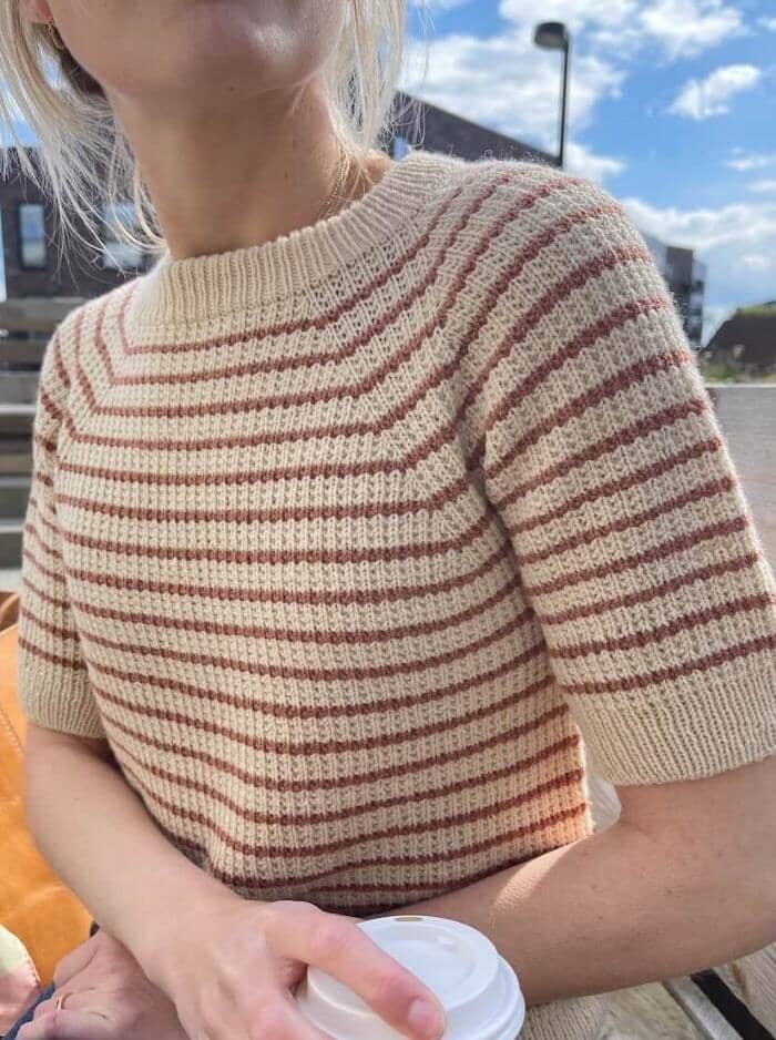 Friday Tee by PetiteKnit, No 21 kit Knitting kits PetiteKnit
