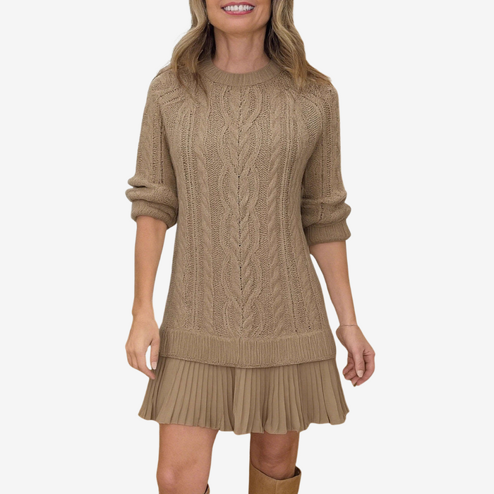 Gaëlle™ Robe Pull en Maille