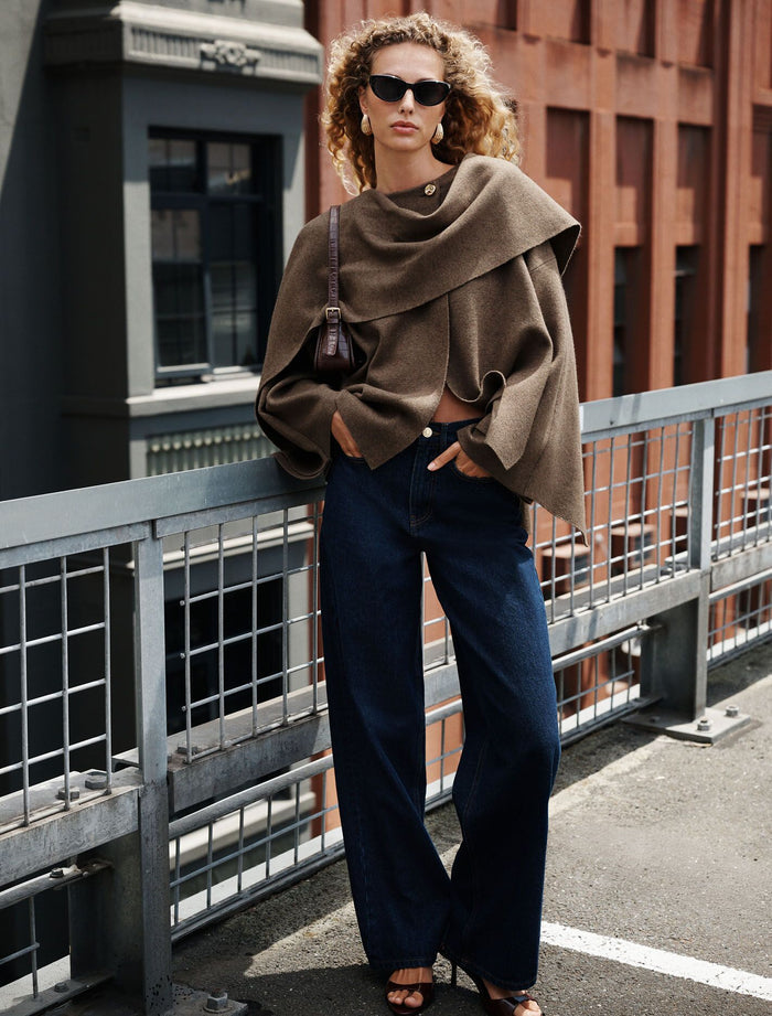 Gia High-Rise Wide Leg Jeans Forever New