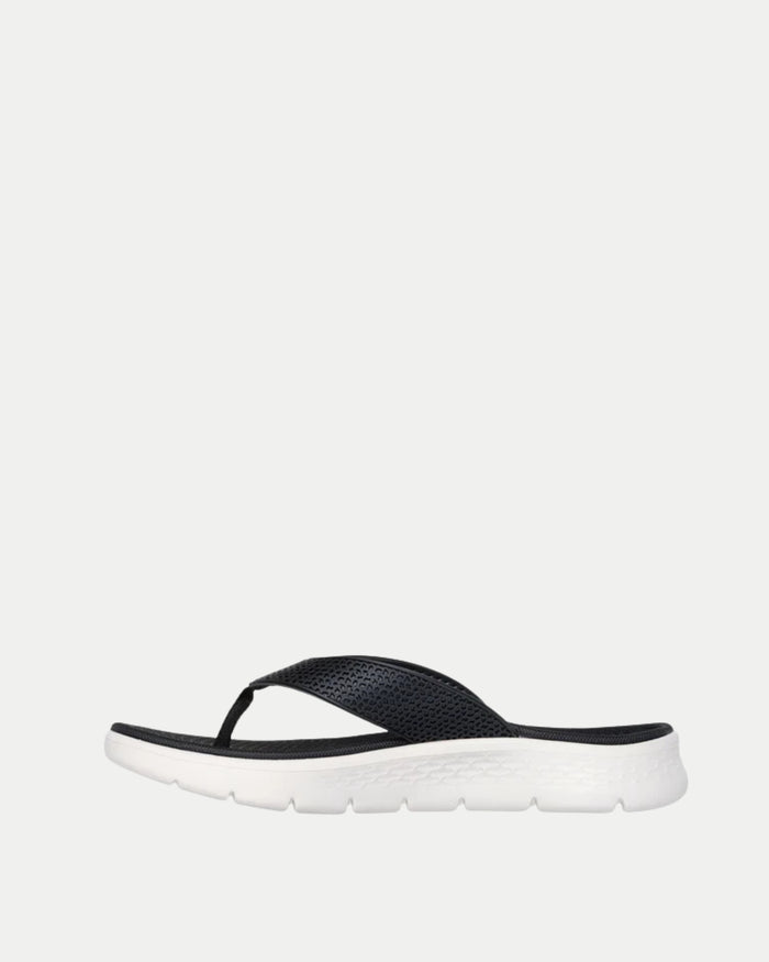 Go Walk Flex Sandal-Eve Black/White