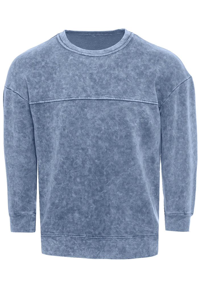 Grennan Acid Wash Crewneck Sweatshirt