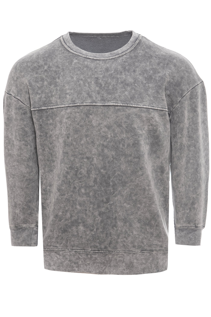 Grennan Acid Wash Crewneck Sweatshirt