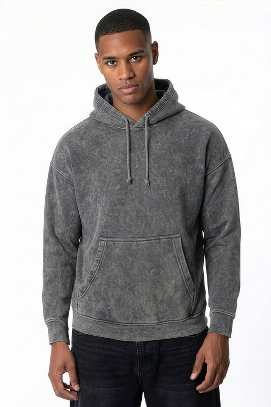 Grennan Acid Wash Hooded Sweatshirt