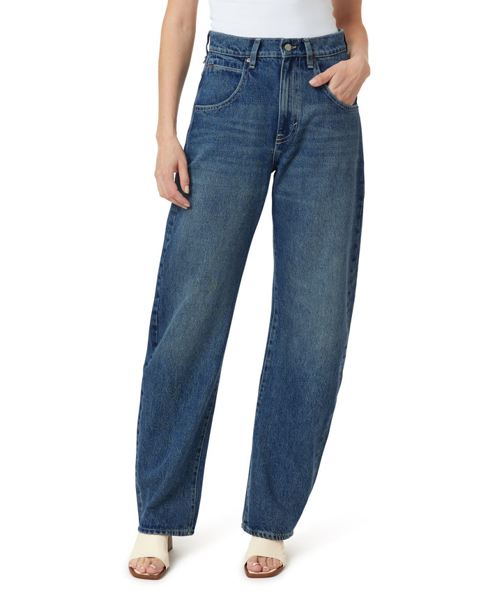Gwen Relaxed Bowed Slouch Jeans