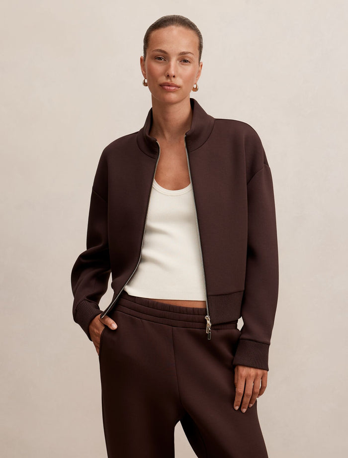 Hannah Zip Lounge Jacket Forever New