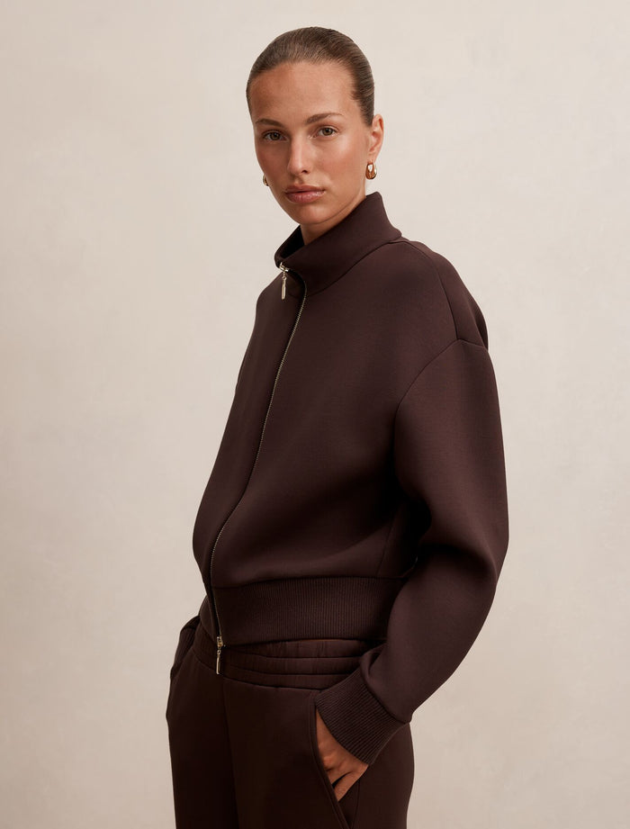 Hannah Zip Lounge Jacket Forever New