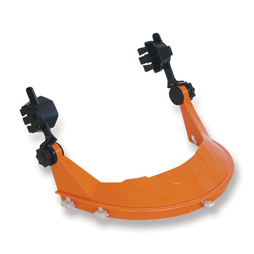 Hard Hat With Browguard Attachment
