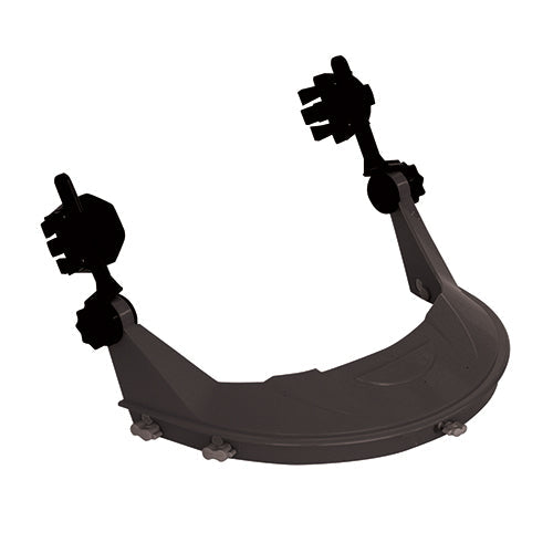 Hard Hat With Browguard Attachment