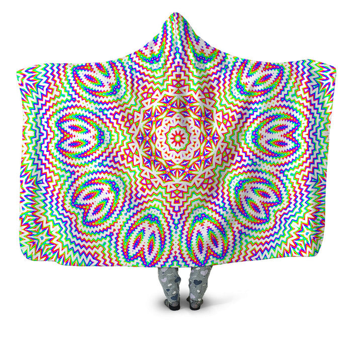 Harmonic Vibes Hooded Blanket Glass Prism Studios Epic Hoodie