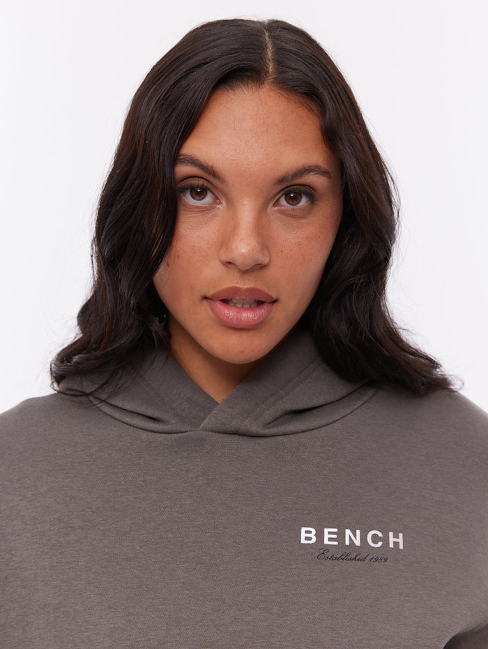Harmy Grey GY052 Hoodies Oversized Embroidery Front Back Shot 3