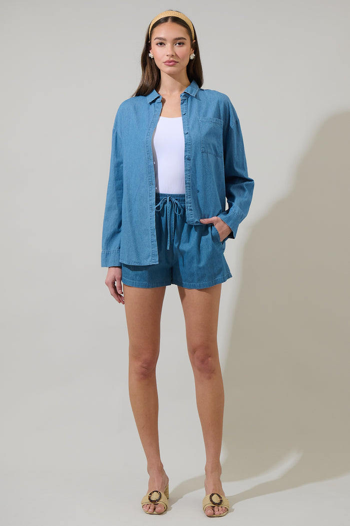 Haysville Chambray Button Up Shirt