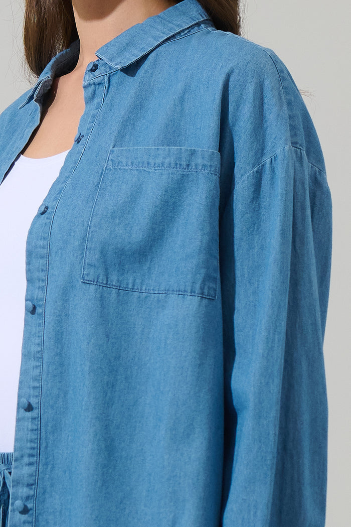 Haysville Chambray Button Up Shirt